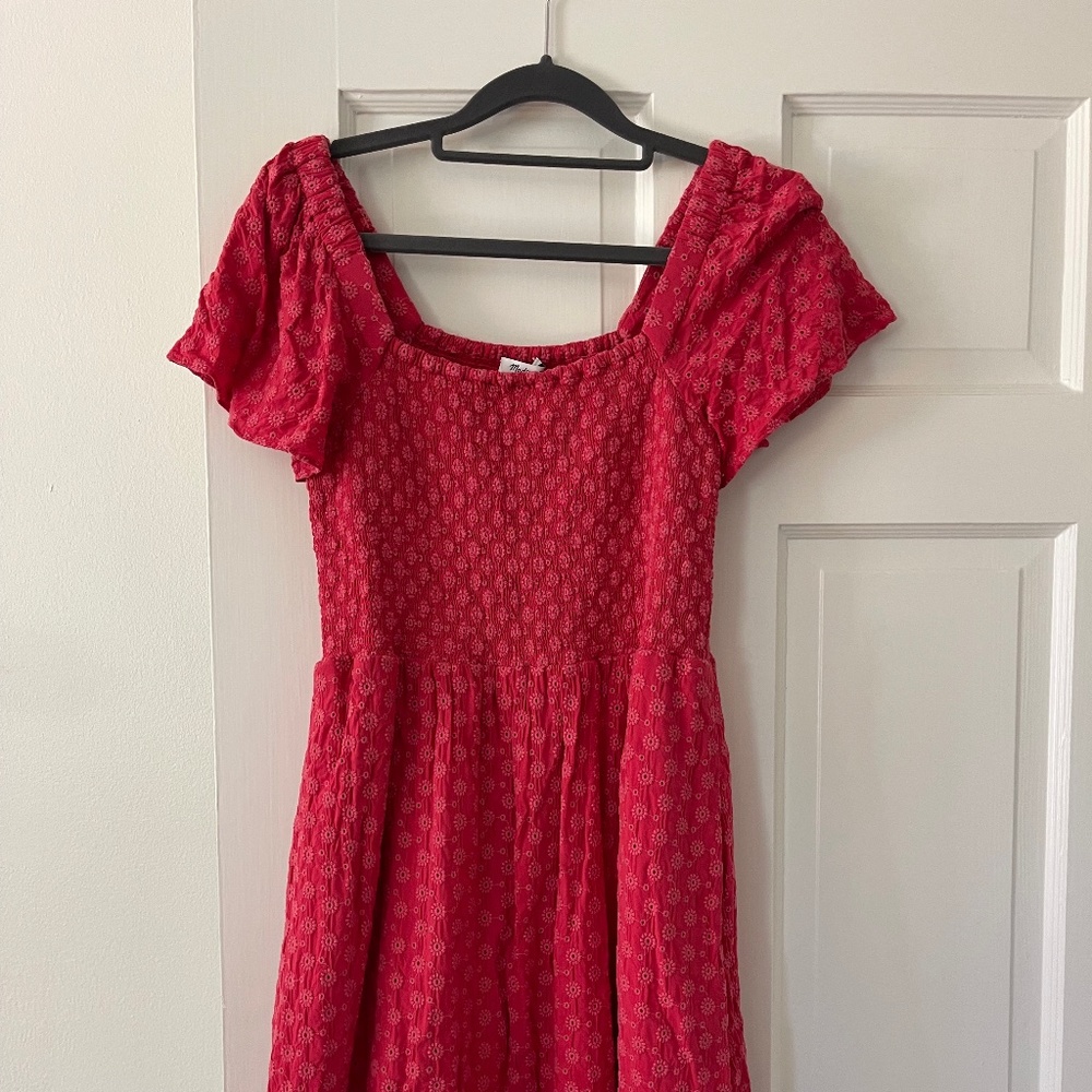 Smocked Madewell dress